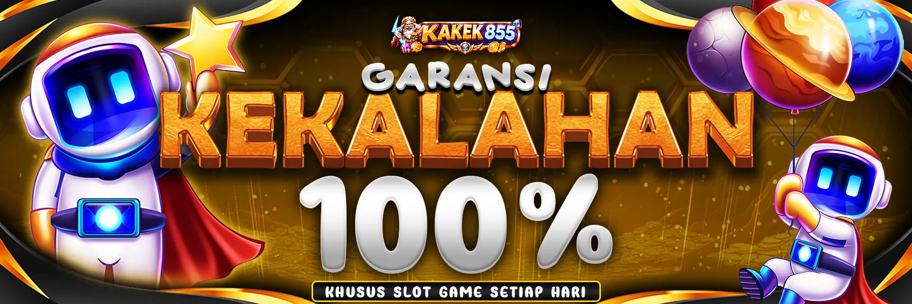 BONUS GARANSI KEKALAHAN 100%